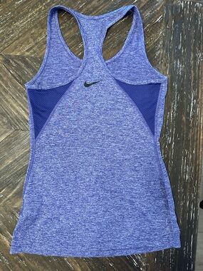Nike Women's Heathered Purple Racerback Training Tank